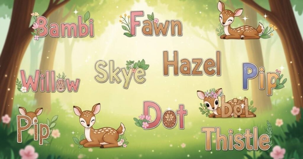 Baby Deer Names