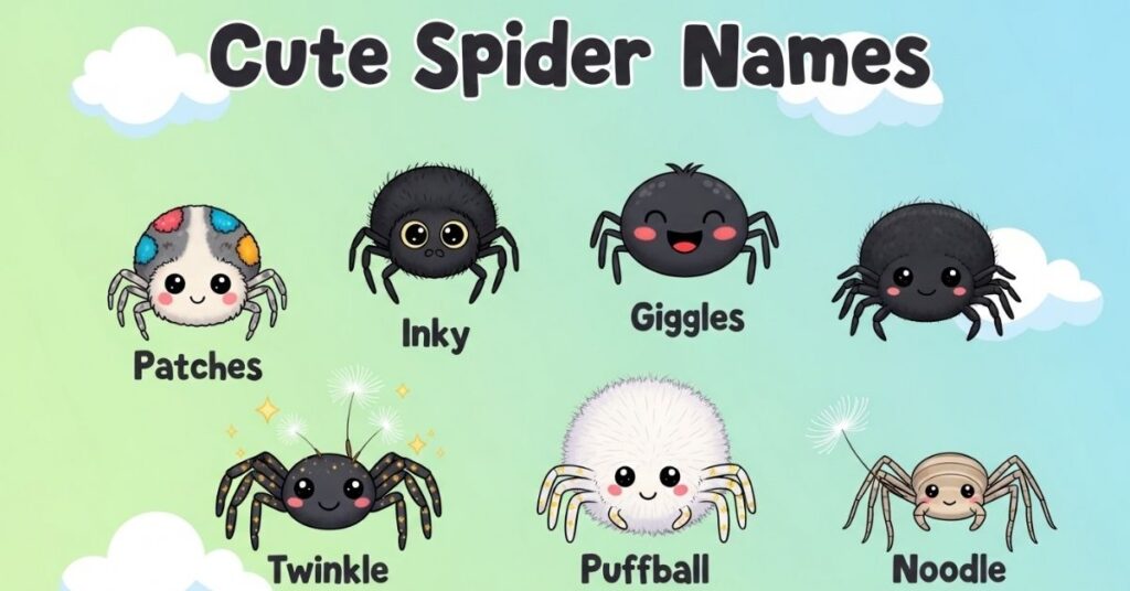 Cute Spider Names