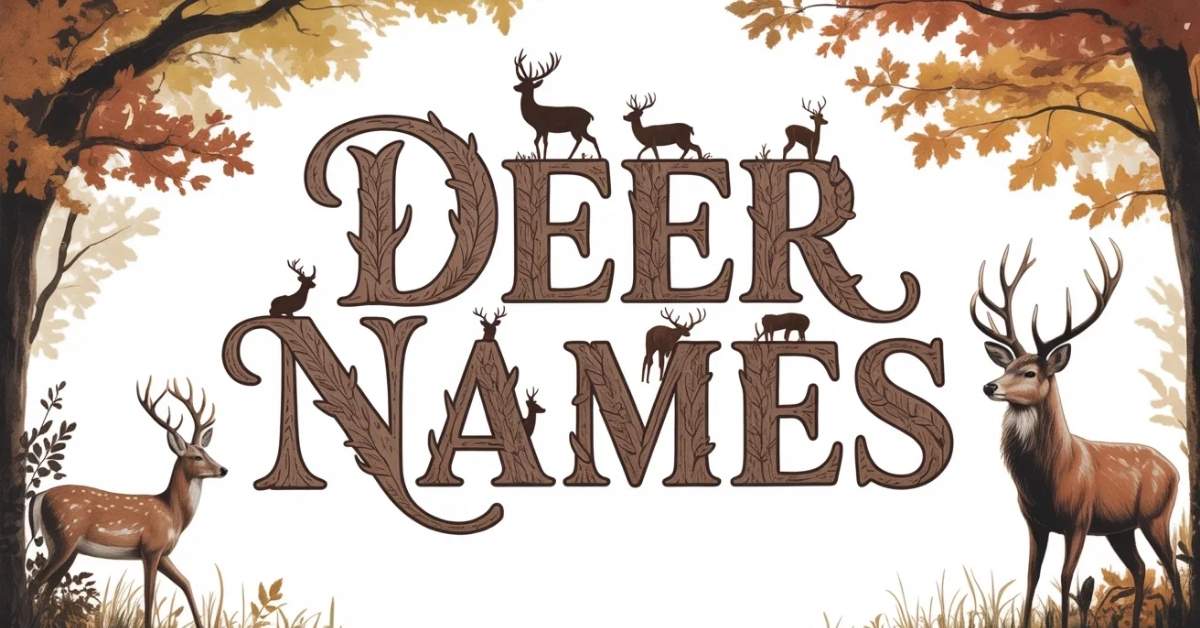 Deer Names: 255+ Cute Ideas for Bucks & Fawns