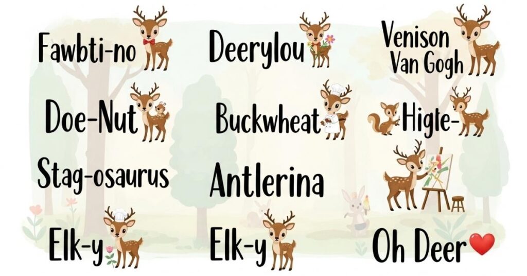 Funny & Cute Deer Names