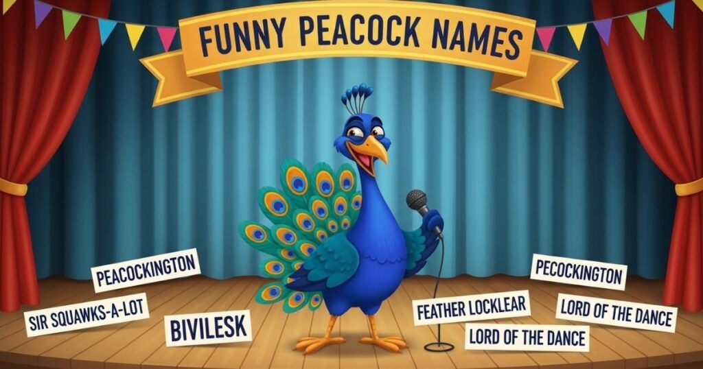 Funny Peacock Names