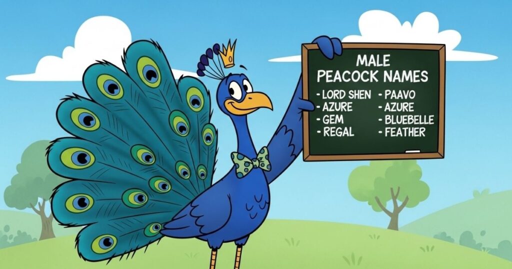 Male Peacock Names