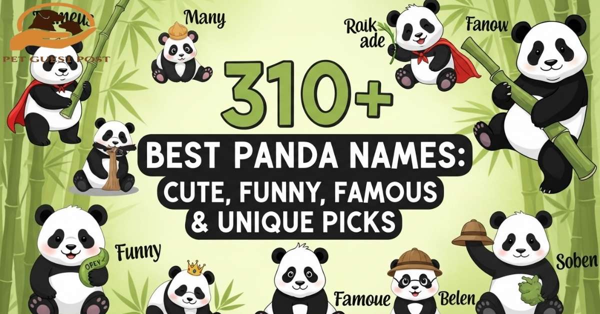 310+ Best Panda Names: Cute, Funny,Famous & Unique Picks